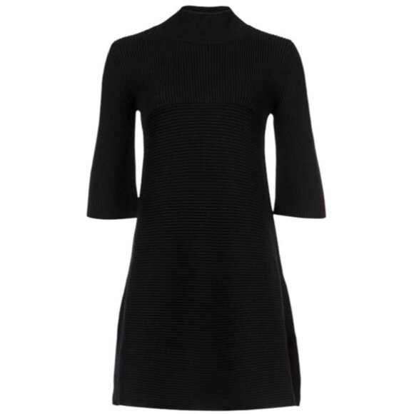 Stella McCartney black high neck knitted sweater dress size M - Picture 2 of 9